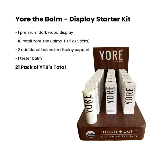 Yore The Balm – Display Starter Kit (Dark Wood)