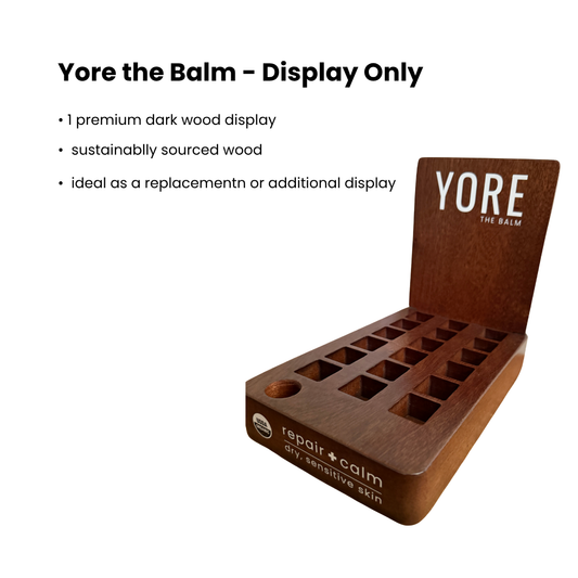 Yore The Balm – Display (Dark Wood)